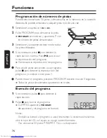 Предварительный просмотр 76 страницы Philips EXP 501/00 User Manual