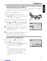 Предварительный просмотр 21 страницы Philips Exp 501 User Manual