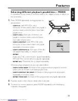 Предварительный просмотр 23 страницы Philips Exp 501 User Manual