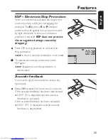 Предварительный просмотр 25 страницы Philips Exp 501 User Manual