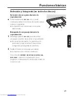 Предварительный просмотр 69 страницы Philips Exp 501 User Manual