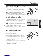 Предварительный просмотр 75 страницы Philips Exp 501 User Manual