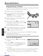 Предварительный просмотр 96 страницы Philips Exp 501 User Manual