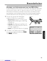 Предварительный просмотр 99 страницы Philips Exp 501 User Manual