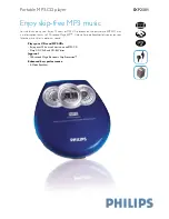 Philips EXP2301 Technical Specifications preview