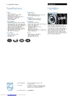 Preview for 2 page of Philips eXp2461 - eXpanium CD / MP3 Player Manual