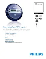 Preview for 1 page of Philips EXP2550 Specifications