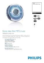 Philips EXP2561 Specifications preview