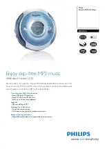 Philips EXP2565 Specifications preview