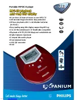 Предварительный просмотр 2 страницы Philips EXP311 Specifications