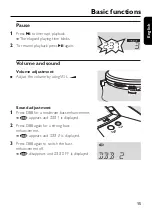 Предварительный просмотр 15 страницы Philips EXP311 User Manual