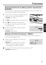 Предварительный просмотр 61 страницы Philips EXP311 User Manual