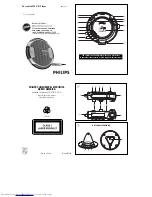 Предварительный просмотр 1 страницы Philips EXP3461/07B User Manual