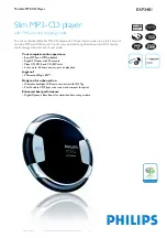 Philips EXP3481 Specifications preview