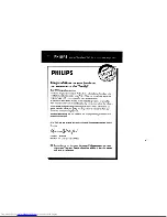 Предварительный просмотр 6 страницы Philips EXP51017 User Manual