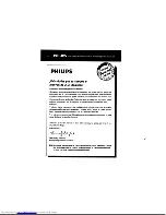 Предварительный просмотр 62 страницы Philips EXP51017 User Manual