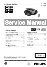 Philips Expanium AZ 1538 Service Manual предпросмотр