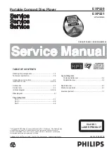 Preview for 1 page of Philips EXPANIUM EXP220 Service Manual