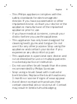 Preview for 9 page of Philips ExpertClean Sonicare 7300 Manual