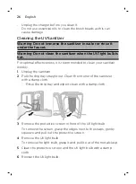 Preview for 26 page of Philips ExpertClean Sonicare 7300 Manual