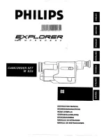 Preview for 1 page of Philips Explorer M 825 Instruction Manual