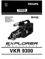 Philips Explorer VKR 9300 Operating Instructions Manual preview