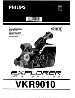 Philips Explorer VKR9010 Operating Instructions Manual preview