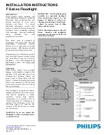 Philips F Series Installation Instructions Manual preview