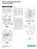 Preview for 3 page of Philips F Series Installation Instructions Manual