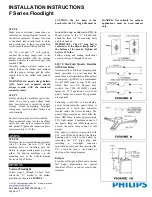 Preview for 4 page of Philips F Series Installation Instructions Manual