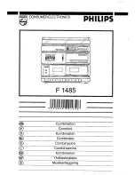 Philips F1485 User Manual preview