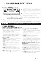 Preview for 3 page of Philips F8 Service Manual