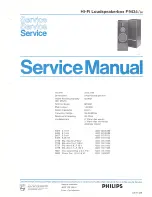 Предварительный просмотр 4 страницы Philips F9436/00 Service Manual