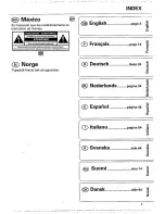 Предварительный просмотр 3 страницы Philips FA 911 Operating Manual