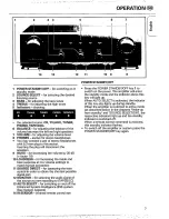 Предварительный просмотр 7 страницы Philips FA 911 Operating Manual