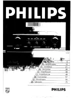 Предварительный просмотр 1 страницы Philips FA 951 User Manual