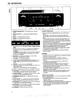 Предварительный просмотр 6 страницы Philips FA 951 User Manual