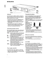 Предварительный просмотр 6 страницы Philips FA741 Instructions For Use Manual