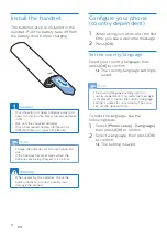 Preview for 10 page of Philips Faro 770 Series Extended User Documentation