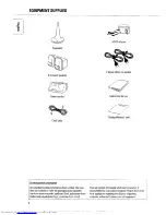 Preview for 6 page of Philips FB209W Owner'S Manual