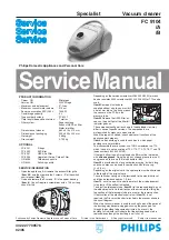 Philips FC 9104 Service Manual preview