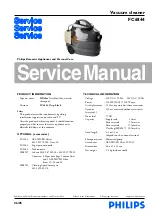 Philips FC6844 Service Manual preview