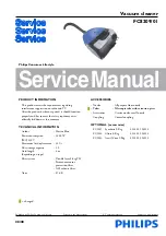 Philips FC8209/01 Service Manual preview