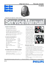 Предварительный просмотр 1 страницы Philips FC8404 Service Manual