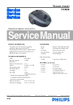 Philips FC8606 Service Manual preview