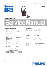 Philips FC8620 Service Manual preview