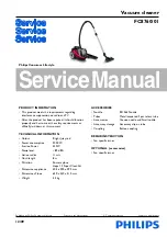 Philips FC8760/01 Service Manual предпросмотр