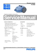 Philips FC9060 Service Manual предпросмотр