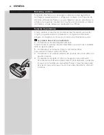 Предварительный просмотр 68 страницы Philips FC9080/01 User Manual