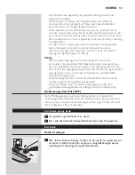 Предварительный просмотр 121 страницы Philips FC9080/01 User Manual